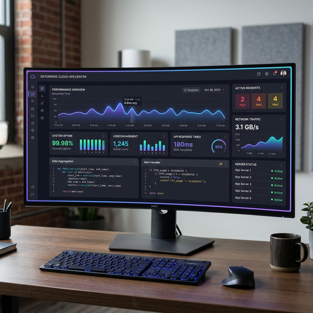 Enterprise Cloud Dashboard
